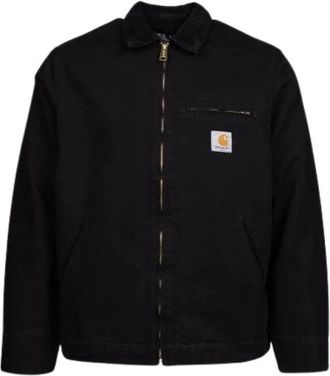 Carhartt Work in Progress Detroit Jacket - Heren - Zomerjassen - Zwart - S - Katoen - Jassen