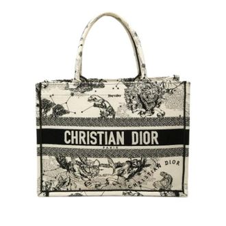 Dior Pre-owned Canvas Tote Bag - Dames - Pre-owned - Beige - Maat: ONE Size
