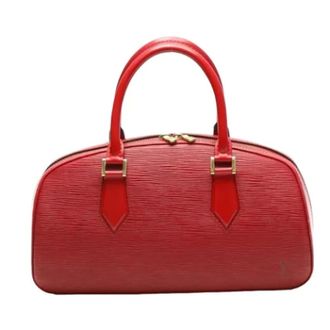 Louis Vuitton Pre-owned Handbags, female, Red, Size: ONE SIZE Pre-owned Canvas handbags