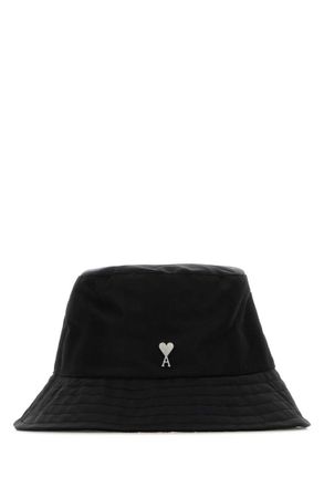 Ami Black Logo Bucket Hat