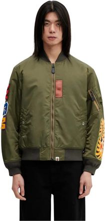 A Bathing Ape A Bathing Ape, Hombre, Chaquetas, Verde, Talla: M