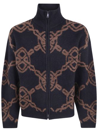 Daily Paper Clothing Sweater Zip-Up Shield Knit