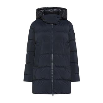 Peuterey Piumino Unix ML Bmat - Dames - Mantels - Blauw - Maat: 2XL Polyamide
