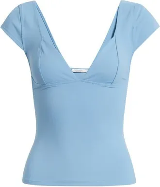 Free People Duo Corset Top in Blissful Blue at Nordstrom, Size X-Small