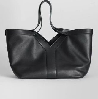 Saint Laurent small calfskin y stitch tote bag