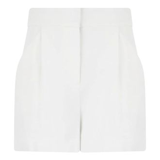 Veronica Beard Casual Shorts, female, White, Size: 2XS Marbeau Pleated Shorts