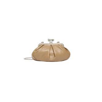 Max Mara Clutches, female, Brown, Size: ONE SIZE Pasticcino Bag Small