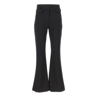 Rotate Rotate Birger Christensen, Broeken, Dames, Zwart, S, Wijde broek