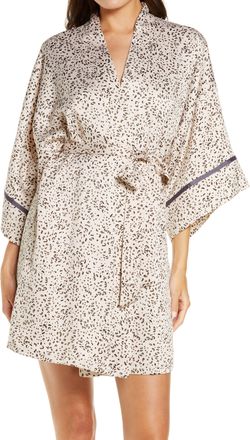 Midnight Bakery Leopard Print Lightweight Wrap - X Small