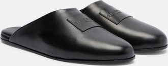 Givenchy Label leather mules