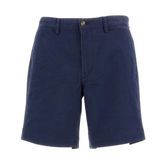 Polo Ralph Lauren Klassieke Shorts - Heren - Korte broeken - Blauw - Maat: W32 Katoen