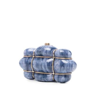 Cult Gaia Bolla Clutch - Blue