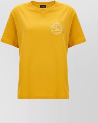 Etro cotton logo t-shirt