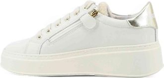 Patrizia Pepe Sneakers - Dames - Sneakers - Beige - 41 EU - Leer - Schoenen