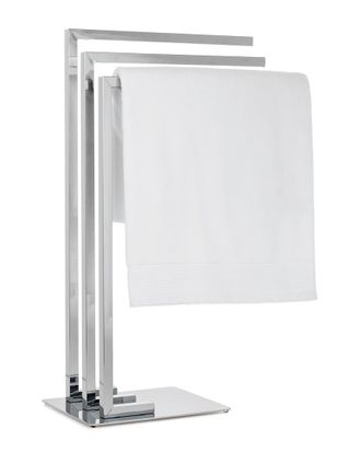 Torre & Tagus Metro Chrome 3 Tier Towel Stand