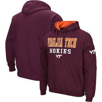 Colosseum Mens Colosseum Maroon Virginia Tech Hokies Sunrise Pullover Hoodie at Nordstrom, Size Xx-Large
