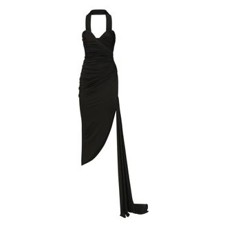 Guess Party Dresses, female, Black, Size: XL Asymmetric Hem Dress