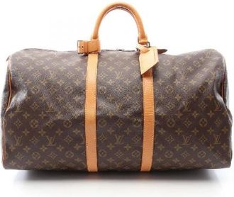 Louis Vuitton Pre-owned Keepall 55 Monogram Boston Bag - - Pre-owned - Donna - Marrone - ONE SIZE