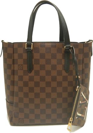 Louis Vuitton Ebene Damier Canvas Tote Bag (Pre-Owned)