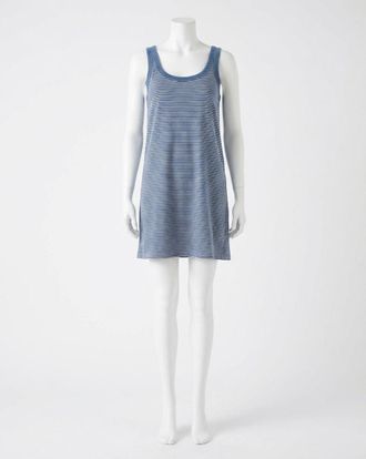 Z Supply Mathis Striped Mini Dress In Vintage Indigo