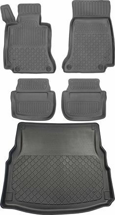 OEM Juego De Alfombrillas Para Coche Y Maletero Para Mercedes Clase E W213 Coup&eacute; Desde Abril De 2017