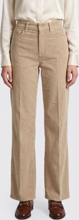 7 For All Mankind Jeans Lotta a vita alta in velluto a coste