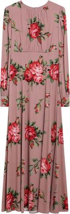 Dolce & Gabbana Abito - Dames - Maxi kleedjes - Veelkleurig - M - Kleedjes