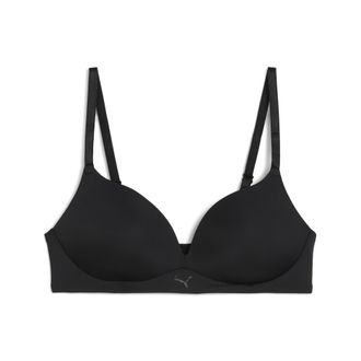 Puma Reggiseno PUMA con morbida imbottititura in confezione da 1, Abbigliamento, Nero, 36C