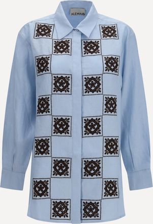 Alemais Camicia Grace in lino Woman 10