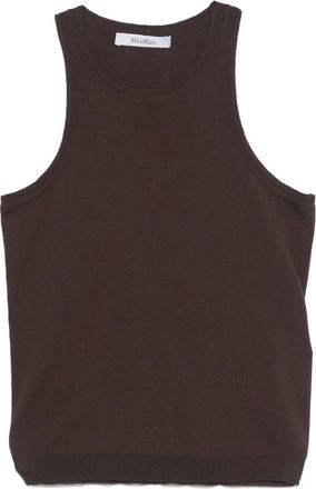 Max Mara Canotta Arnes - Marrone