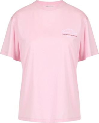 Iceberg Regular Fit T-shirt - Dames - T-shirts - Roze - XS - Katoen - Tops