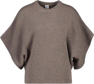 Emily van den Bergh Maglieria Girocollo - - Knitwear - Donna - Marrone - S