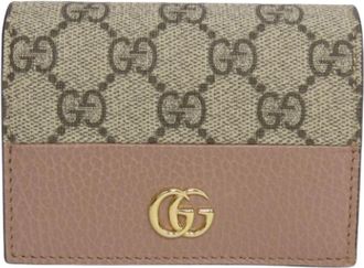 Gucci Pre-owned Wallets, female, Pink, Size: ONE SIZE Pre-owned Canvas wallets