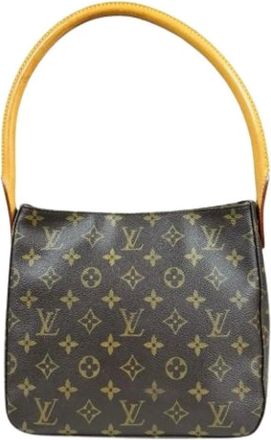 Louis Vuitton Pre-owned Looping MM Shoulder Bag - - Pre-owned - Donna - Marrone - ONE SIZE
