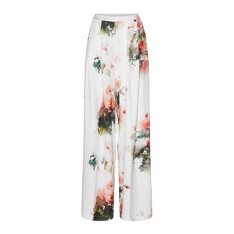 Silvian Heach Broeken, Dames, Veelkleurig, XS, Polyester, Alori Wide Broeken