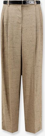 Dolce & Gabbana Pantaloni m&eacute;lange con cintura - DOLCE & GABBANA - gender_Woman