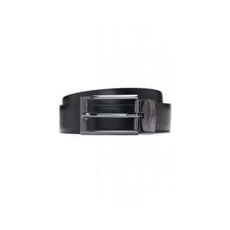 HUGO BOSS Accessoires, Heren, Zwart, 100 CM, Leer, Elvio-U Riem