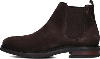 Ambitious Schoenen, Heren, Bruin, 45 EU, Wol, Bruine Chelsea Boots voor Heren
