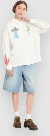 Volcom Fa Mickey Mason Hemd weiss