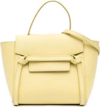 Celine Pre-owned Celine Nano Grained Calfskin Belt Bag Ladies W-BK-3178