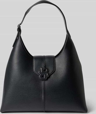 HUGO BOSS Umh&auml;ngetasche mit Logo Applikation in Black, Gr&ouml;&szlig;e 1