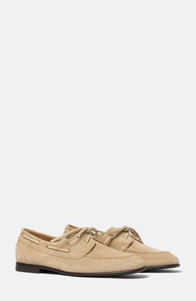 Scarosso Ginevra Loafers in Butter - Suede at Nordstrom, Size 39.5