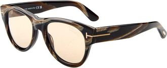 Tom Ford Mens Burton-02 52Mm Sunglasses