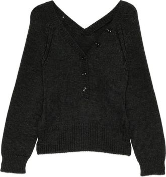 Our Legacy Country Henley - - Knitwear - Donna - Grigio - S