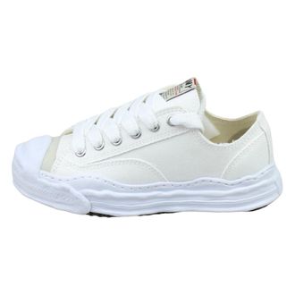 Miharayasuhiro Sneakers, male, White, Size: 12 US White Canvas Low Top Sneaker