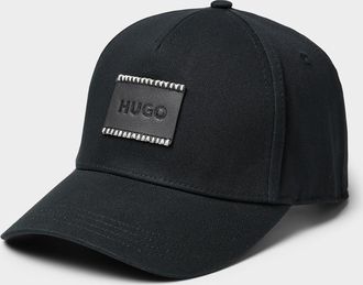 HUGO BOSS Mens Contrast seam emblem cap