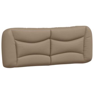 vidaXL Cuscino Testiera Cappuccino 120 cm in Similpelle - Vidaxl