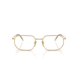 Prada 0pr D51v Thin Gold Metal Frame Sunglasses