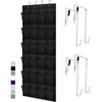 OEM Organizador De Zapatos Para Puerta, 24 Bolsillos Grandes De Malla Transpirable, Almacenamiento Colgante - Crezuo