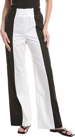 Fabiana Filippi Bicolor Poplin Easy Pant